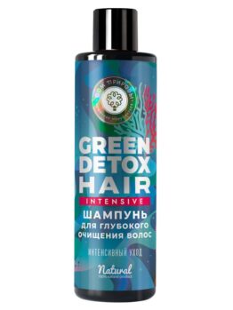 Шампунь для глубокого очищения волос «Green Detox Hair» - Интенсивный уход